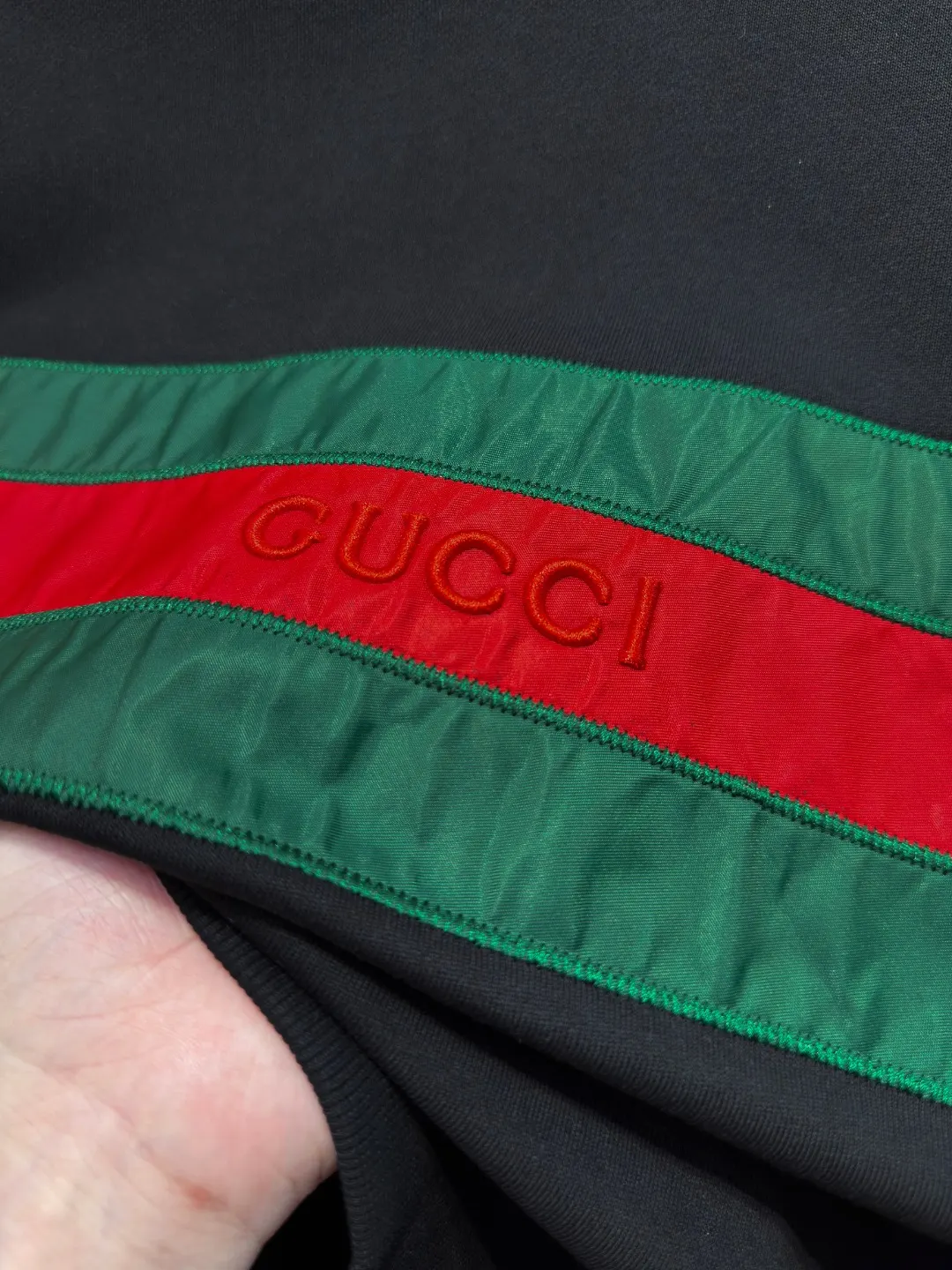 Web Stripe Logo Embroidered Sweatshirt D19522023 — view 5