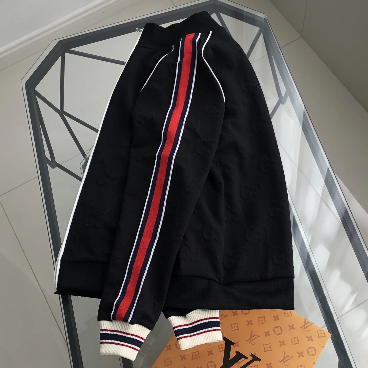 GG Monogram Web-Stripe Track Jacket D19520084 — view 3