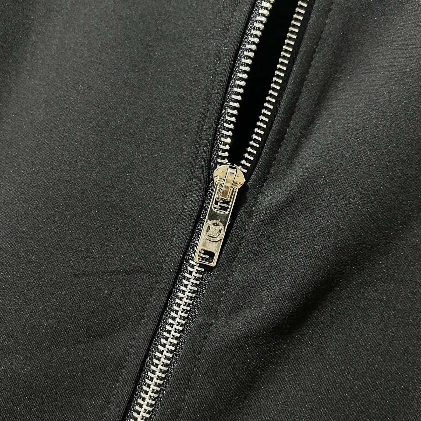 Damier Collar Embroidered Logo Track Jacket D19520060 — view 7