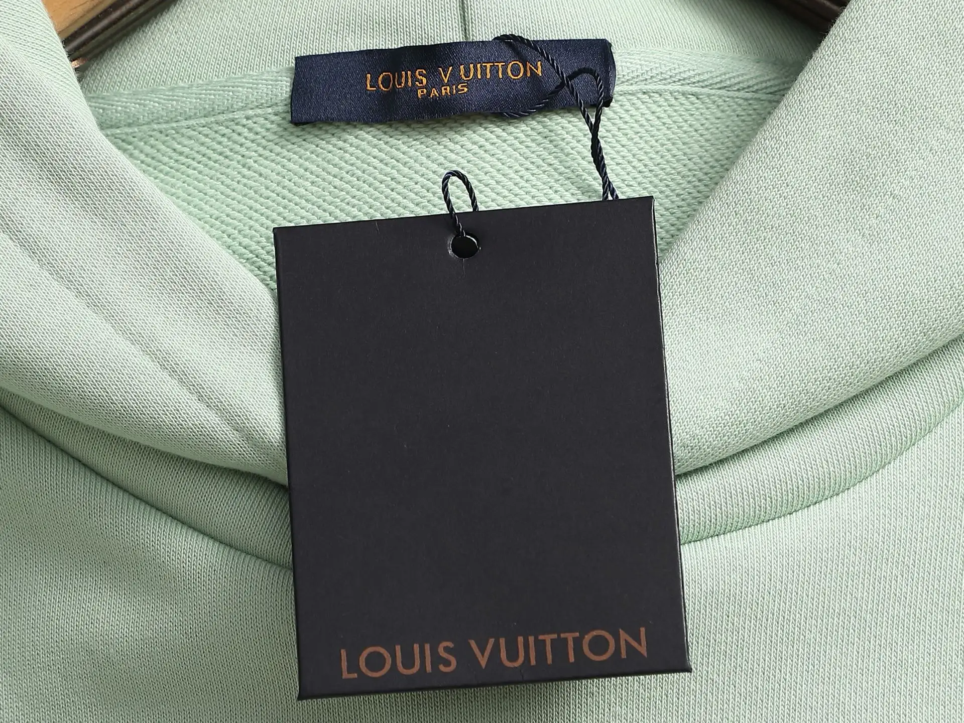 Embossed Logo Cotton-Blend Hoodie D19520043 — view 5