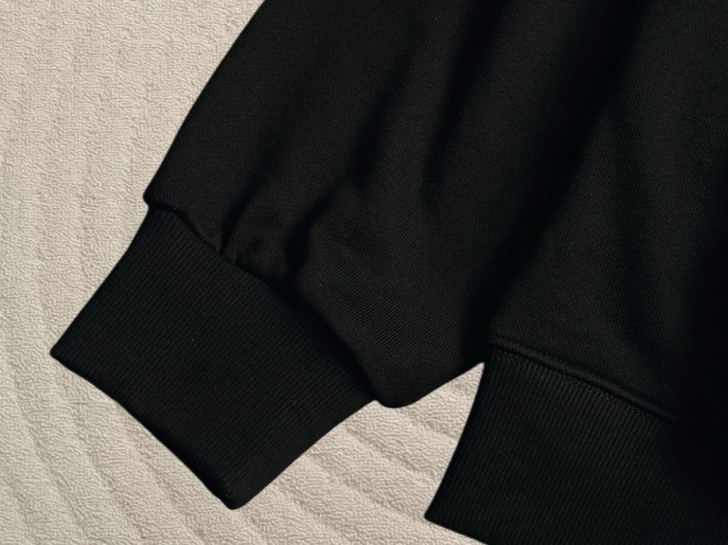 Embossed Logo Cotton-Blend Hoodie D19520046 — view 9