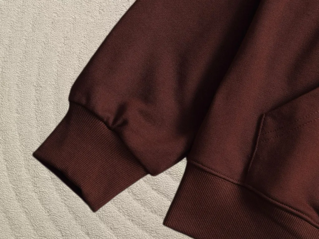 Embossed Logo Cotton-Blend Hoodie D19520045 — view 9