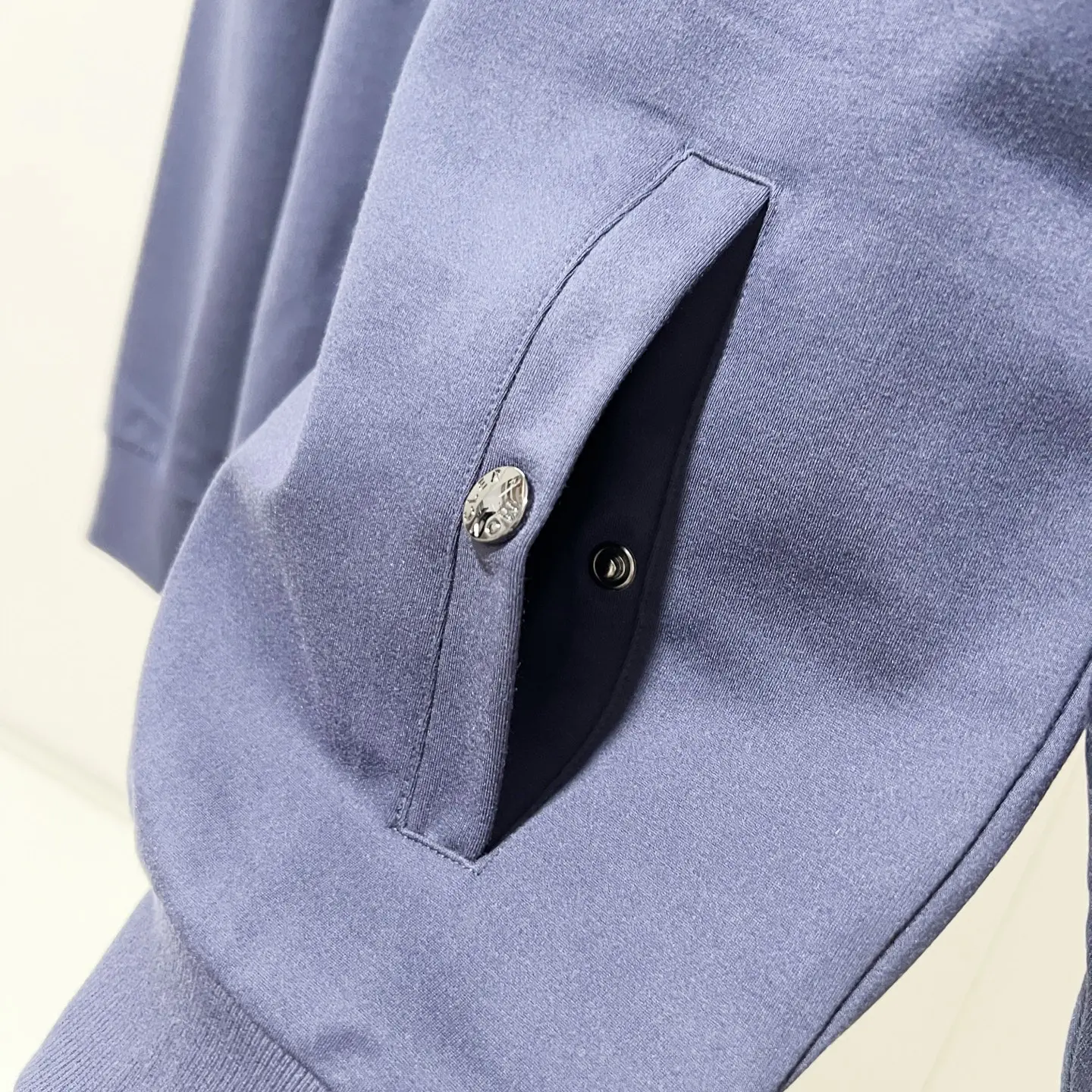 Logo-Patch Striped Zip-Up Track Jacket D19520069 — view 7