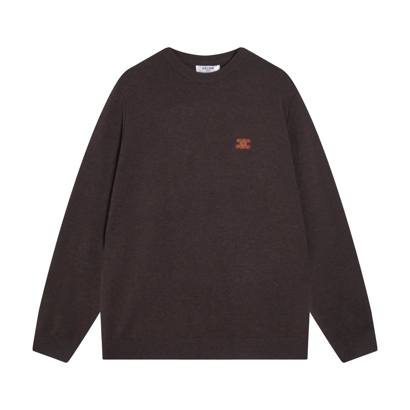 Logo-Embroidered Wool Crew-Neck Sweater D20022051