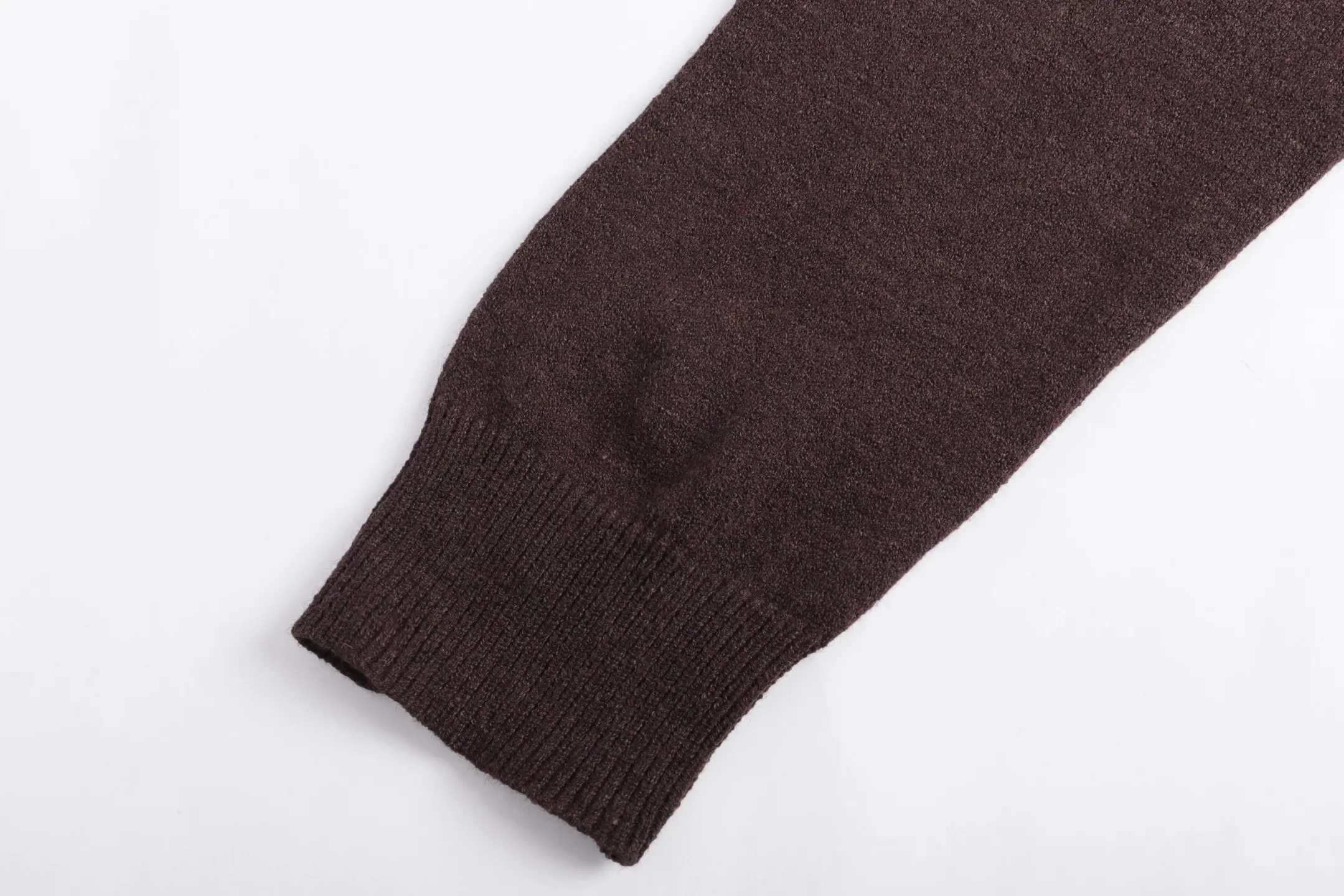 Logo-Embroidered Wool Crew-Neck Sweater D20022051 — view 6