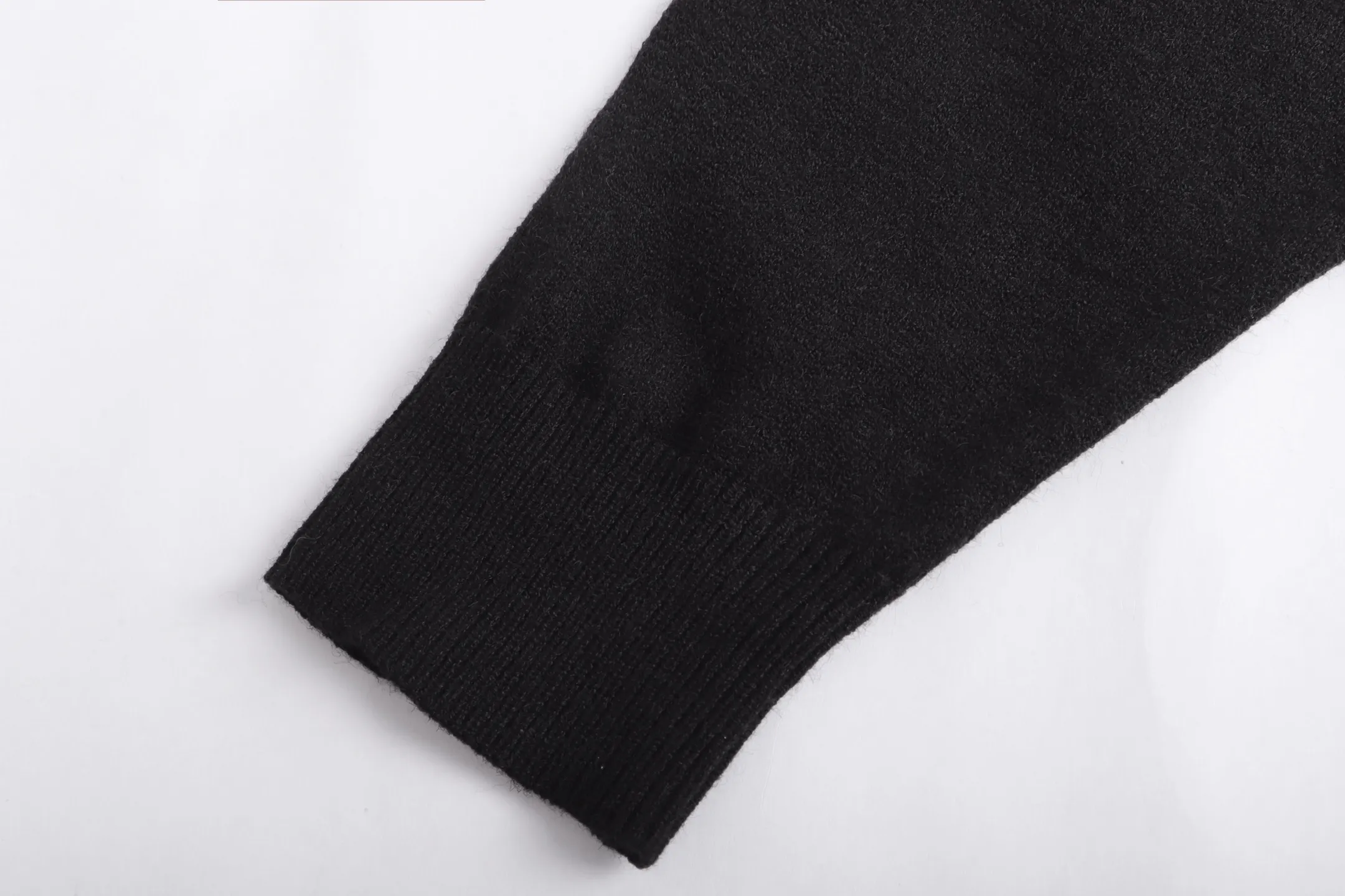 Triomphe Logo Embroidered Wool Sweater D20022052 — view 9