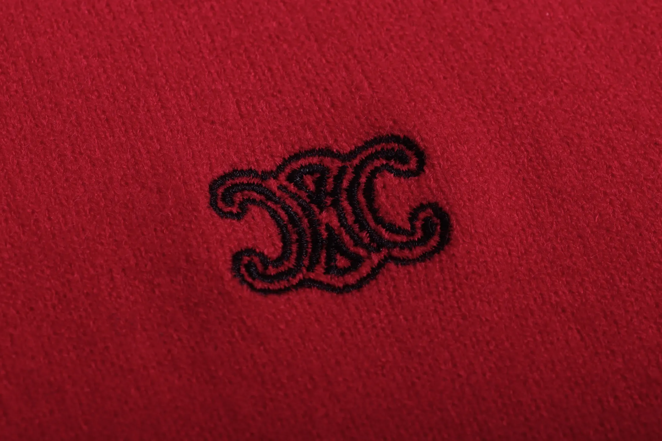 Triomphe Logo Embroidered Wool Sweater D20022048 — view 6
