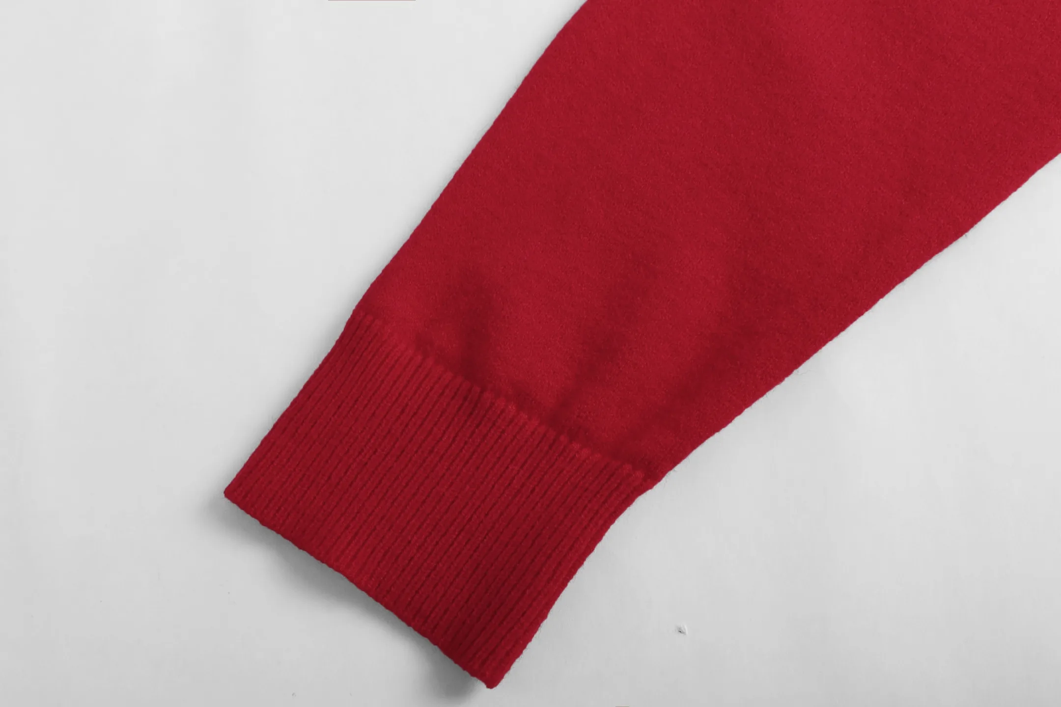 Triomphe Logo Embroidered Wool Sweater D20022048 — view 7