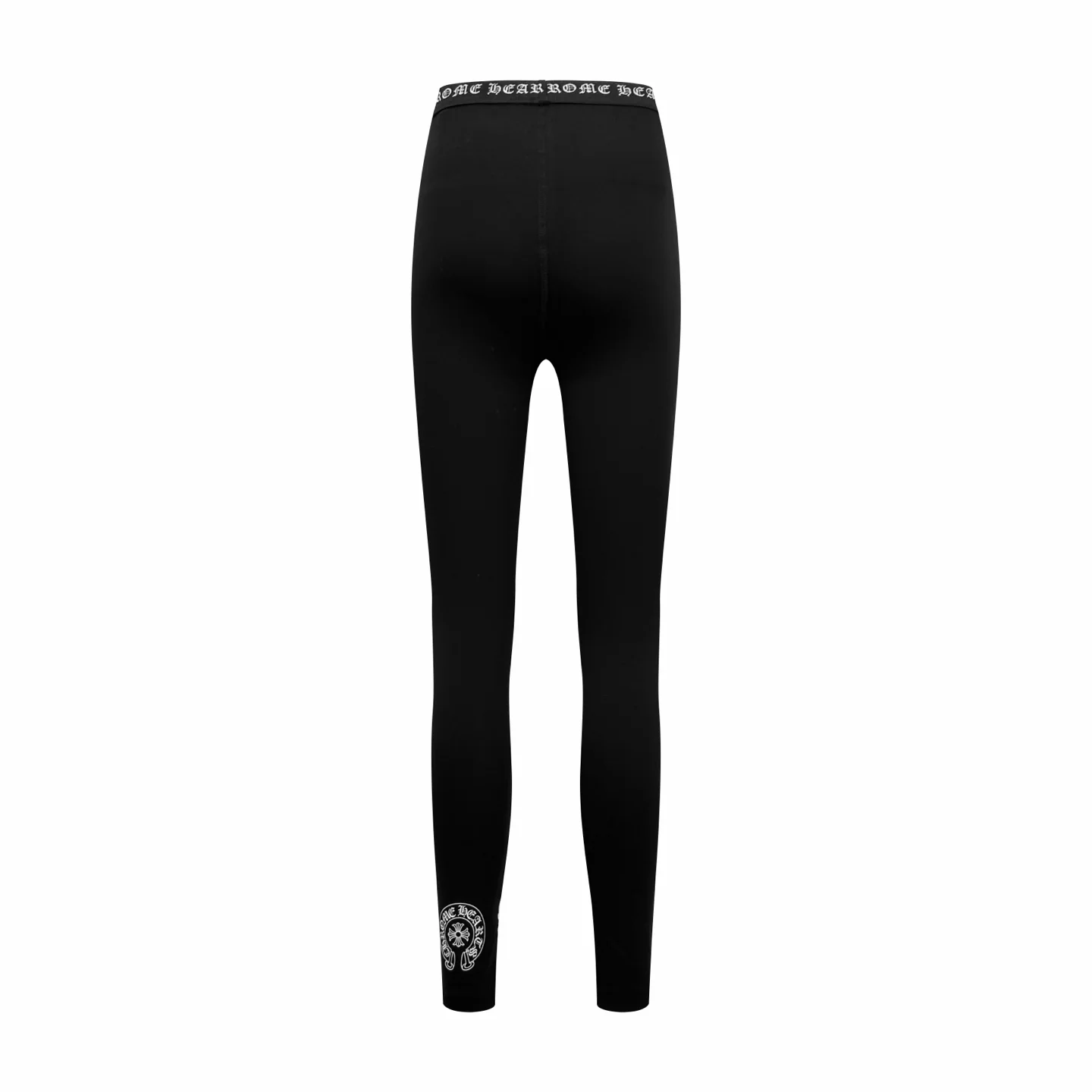 Logo-Waistband Stretch Cotton Leggings D20023477 — view 2
