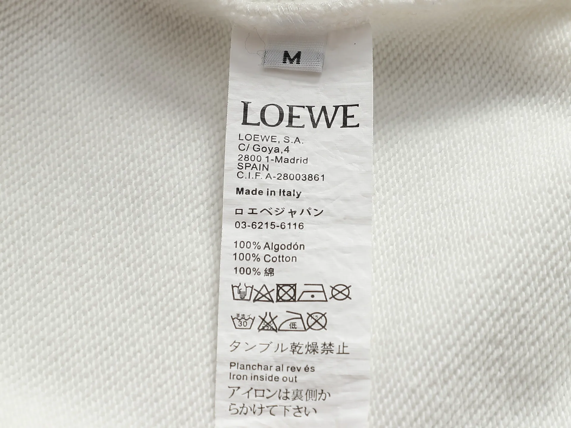 Anagram Logo Embroidered Cotton Hoodie D20021997 — view 11