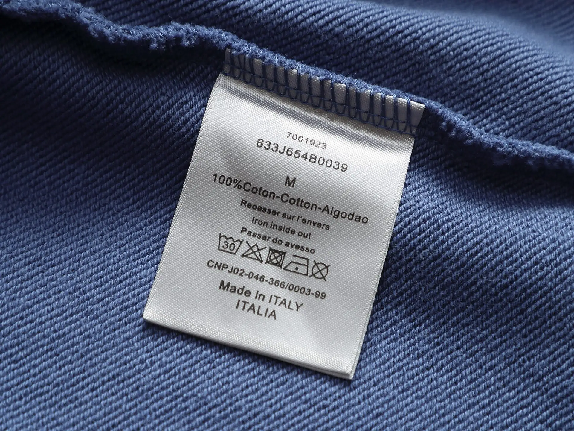 Logo Embroidery Cotton-Blend Hoodie D20022017 — view 10
