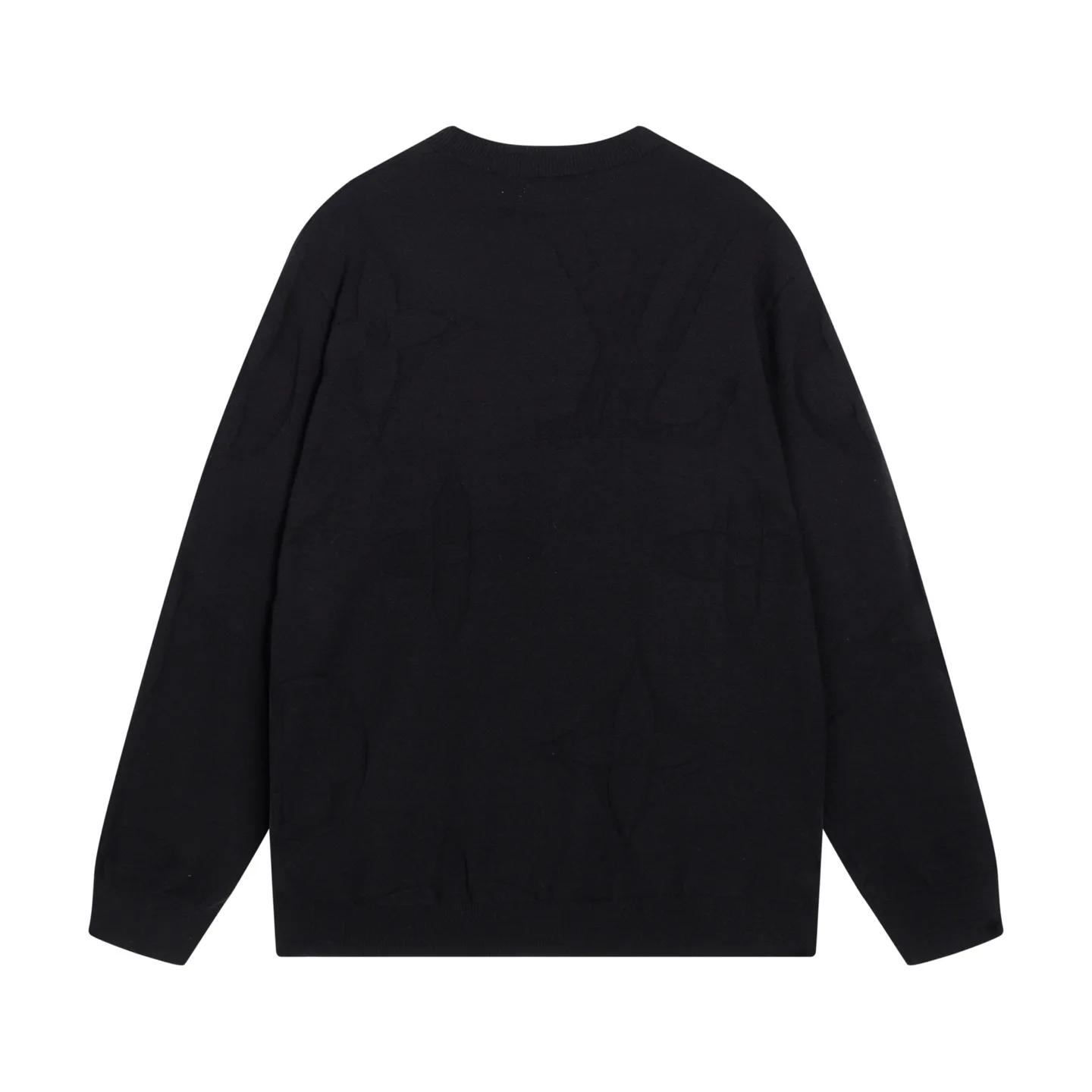 Monogram Intarsia Wool Crew-Neck Sweater D20022053 — view 2