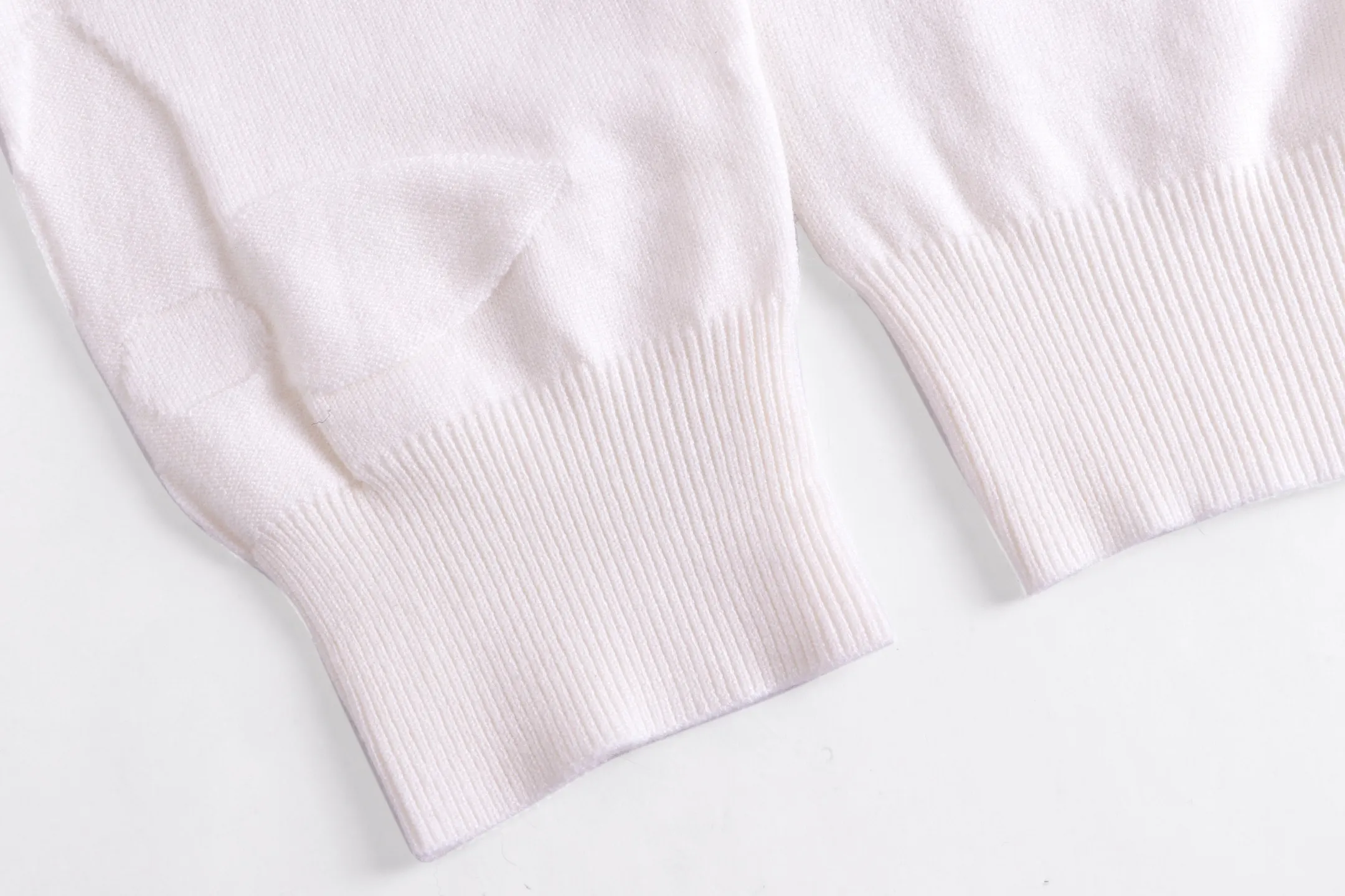 Monogram Debossed Wool Crew-Neck Sweater D20022054 — view 5