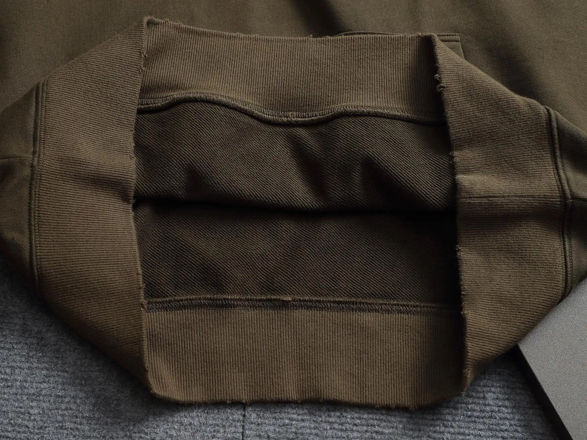Distressed Logo Embroidery Oversized Hoodie D20022021 — view 8