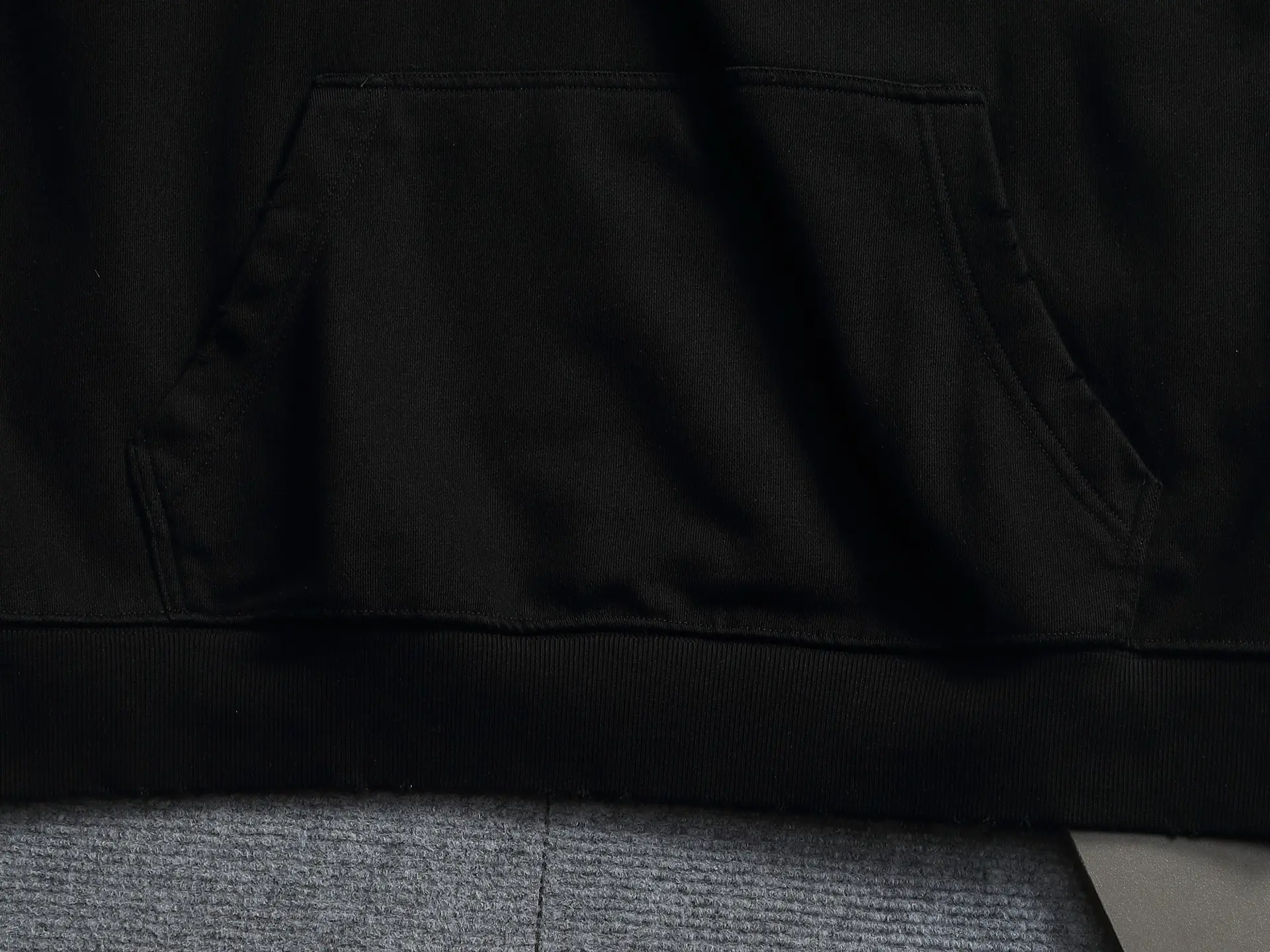 Logo-Embroidered Distressed Cotton Hoodie D20022020 — view 3