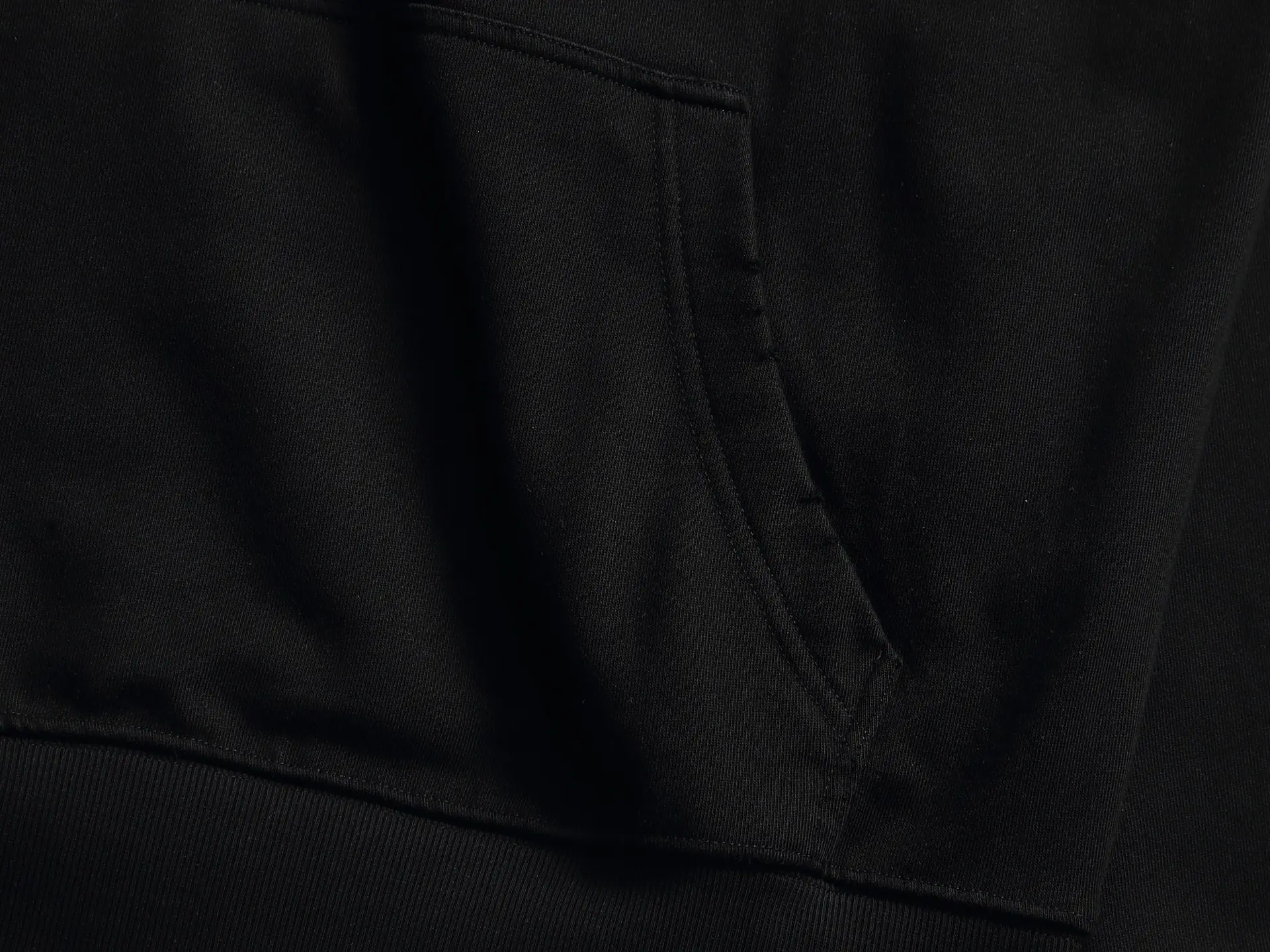 Logo-Embroidered Distressed Cotton Hoodie D20022020 — view 5