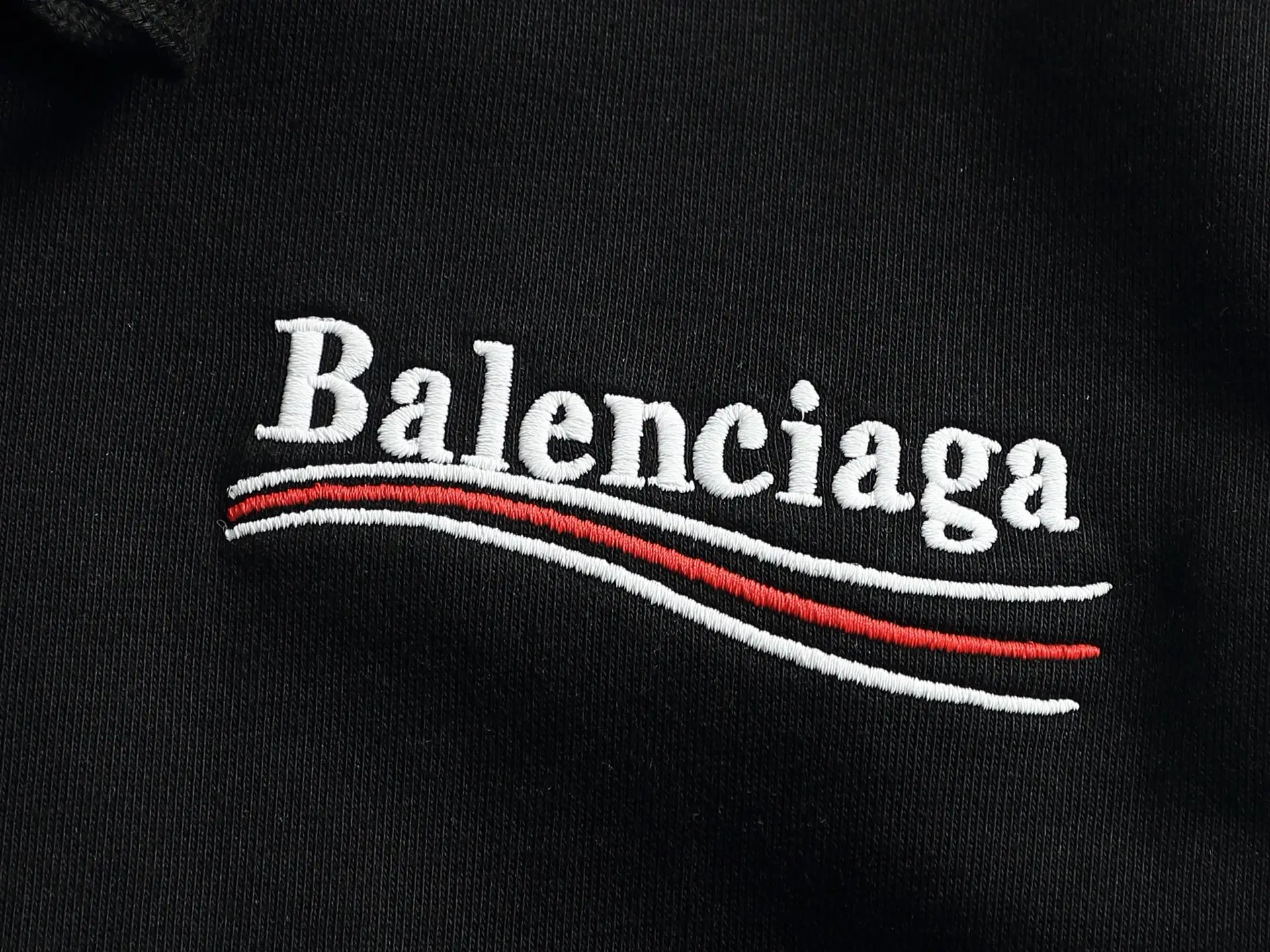 Logo-Embroidered Distressed Cotton Hoodie D20022020 — view 6
