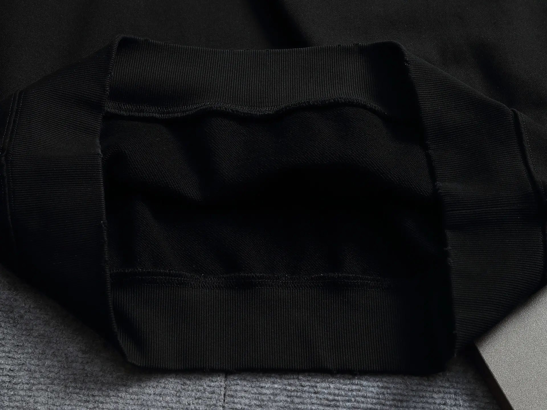 Logo-Embroidered Distressed Cotton Hoodie D20022020 — view 8