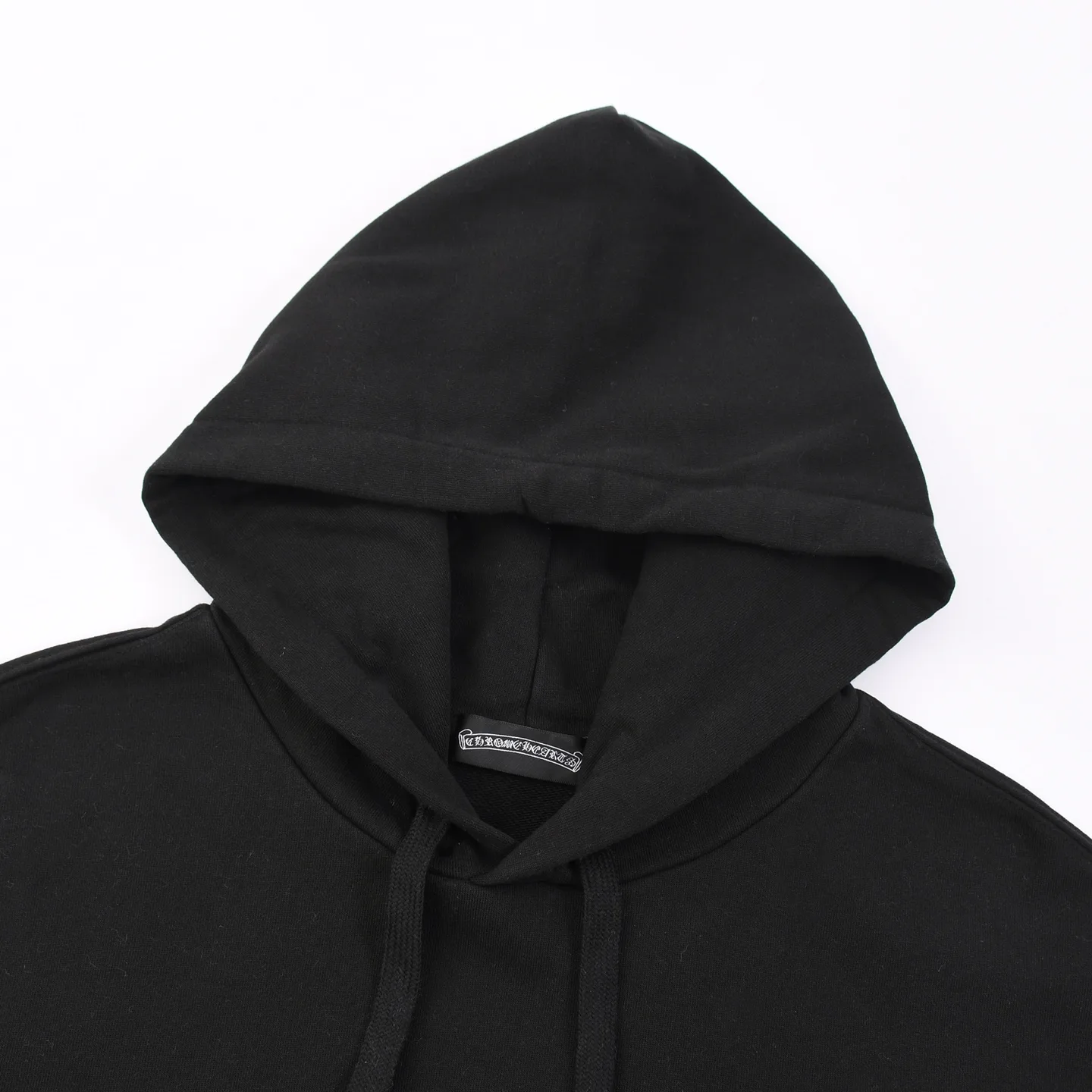 Embroidered Logo Cotton-Blend Hoodie D20020340 — view 3