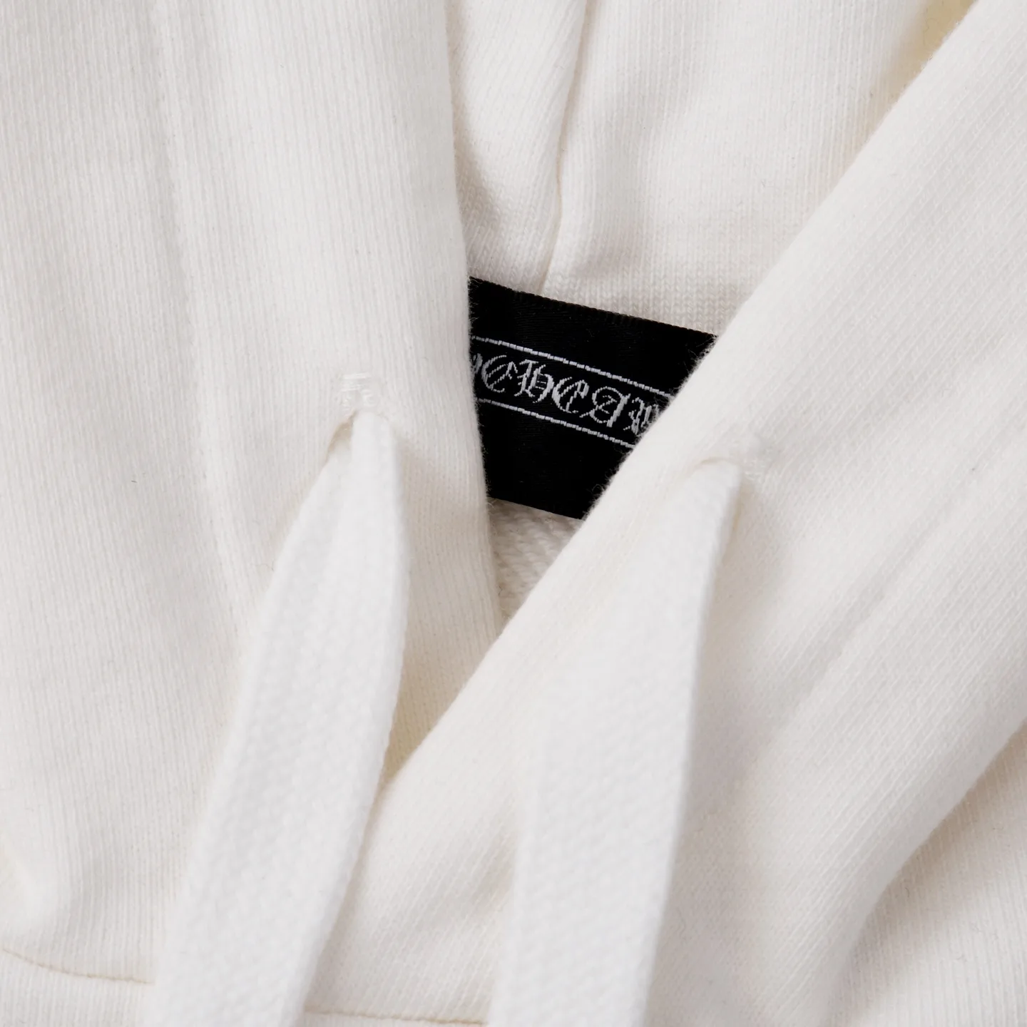 Embroidered Logo Cotton-Blend Hoodie D20020339 — view 12