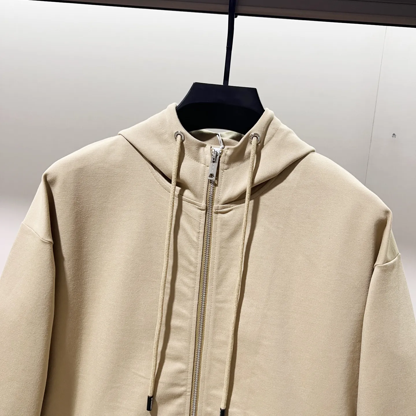 Check Patch Logo Zip-Up Hoodie D20020050 — view 4