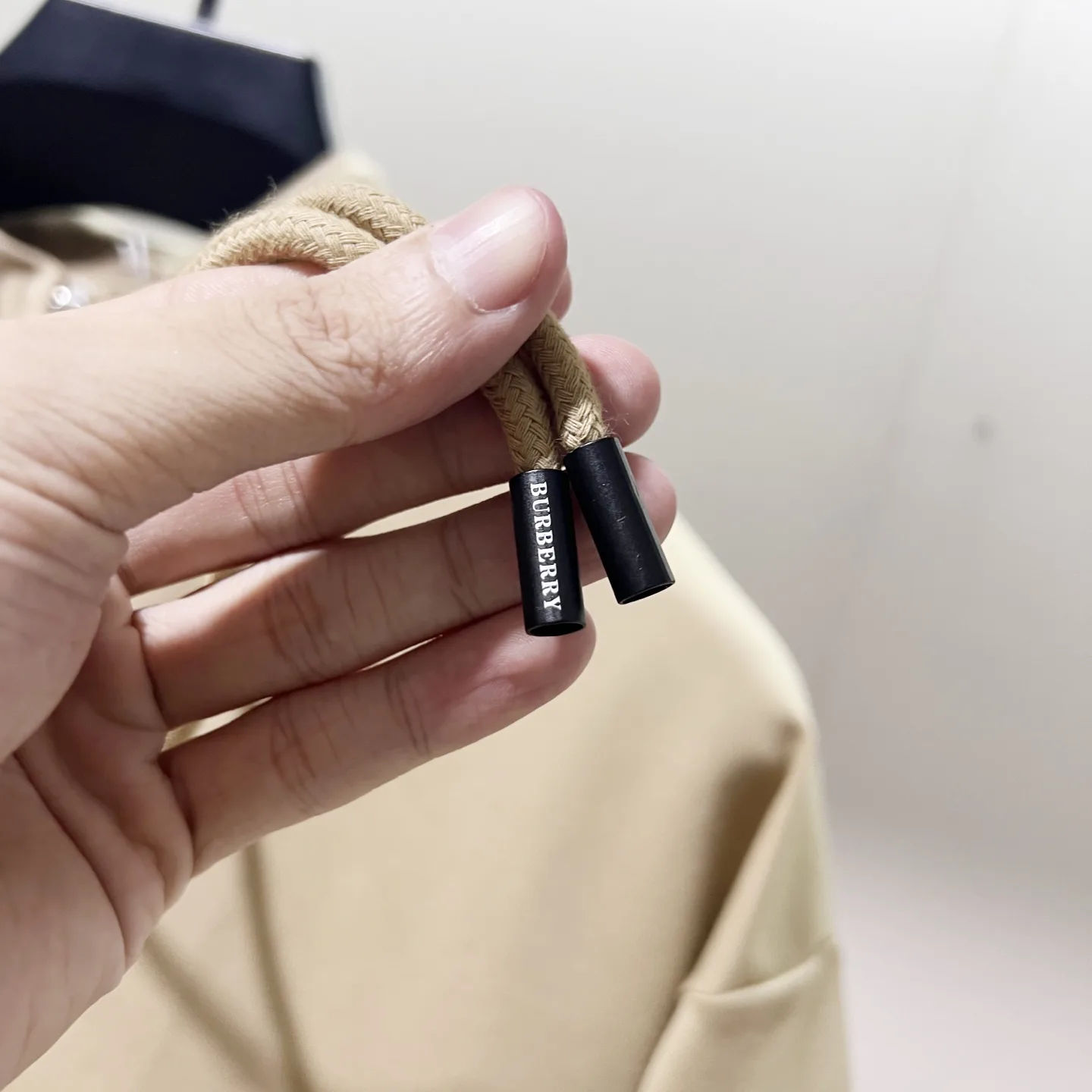 Check Patch Logo Zip-Up Hoodie D20020050 — view 8