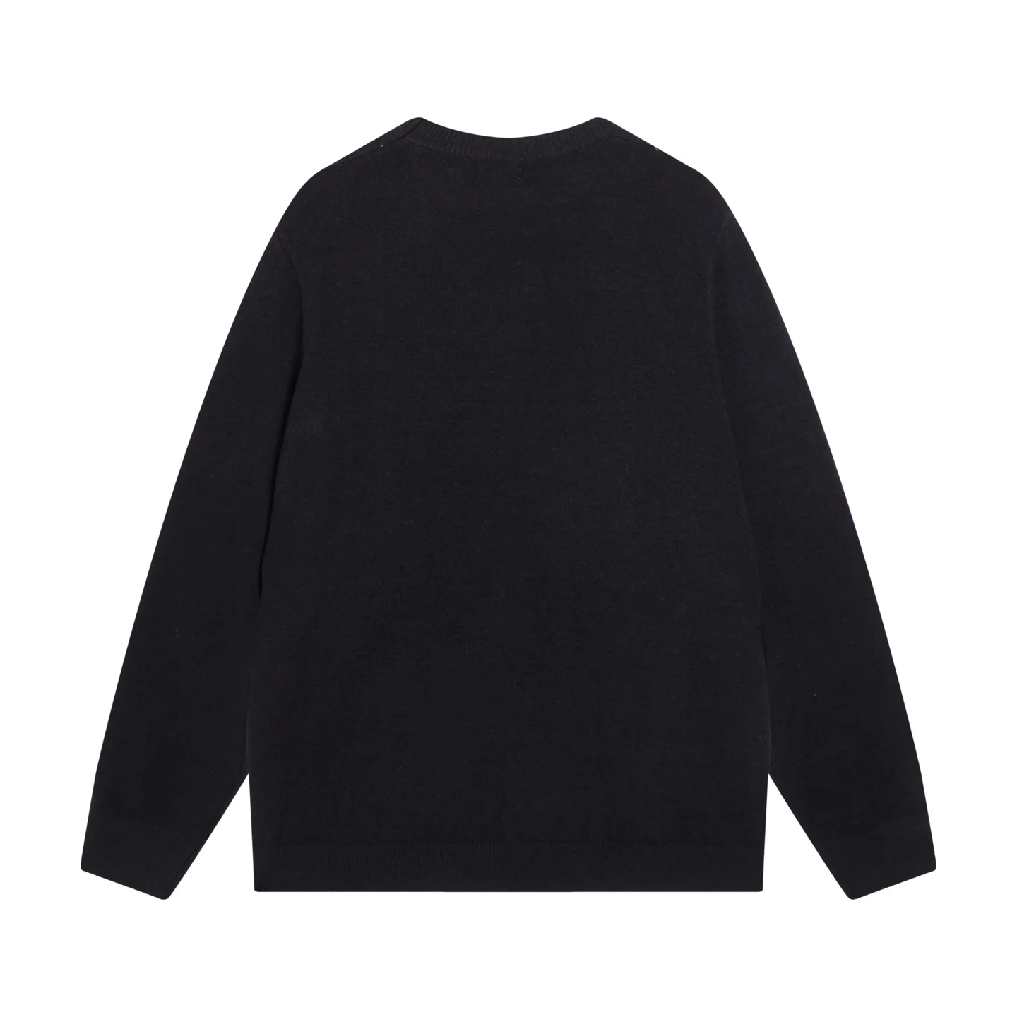 Logo Embroidery Wool Crew-Neck Sweater D20022060 — view 2