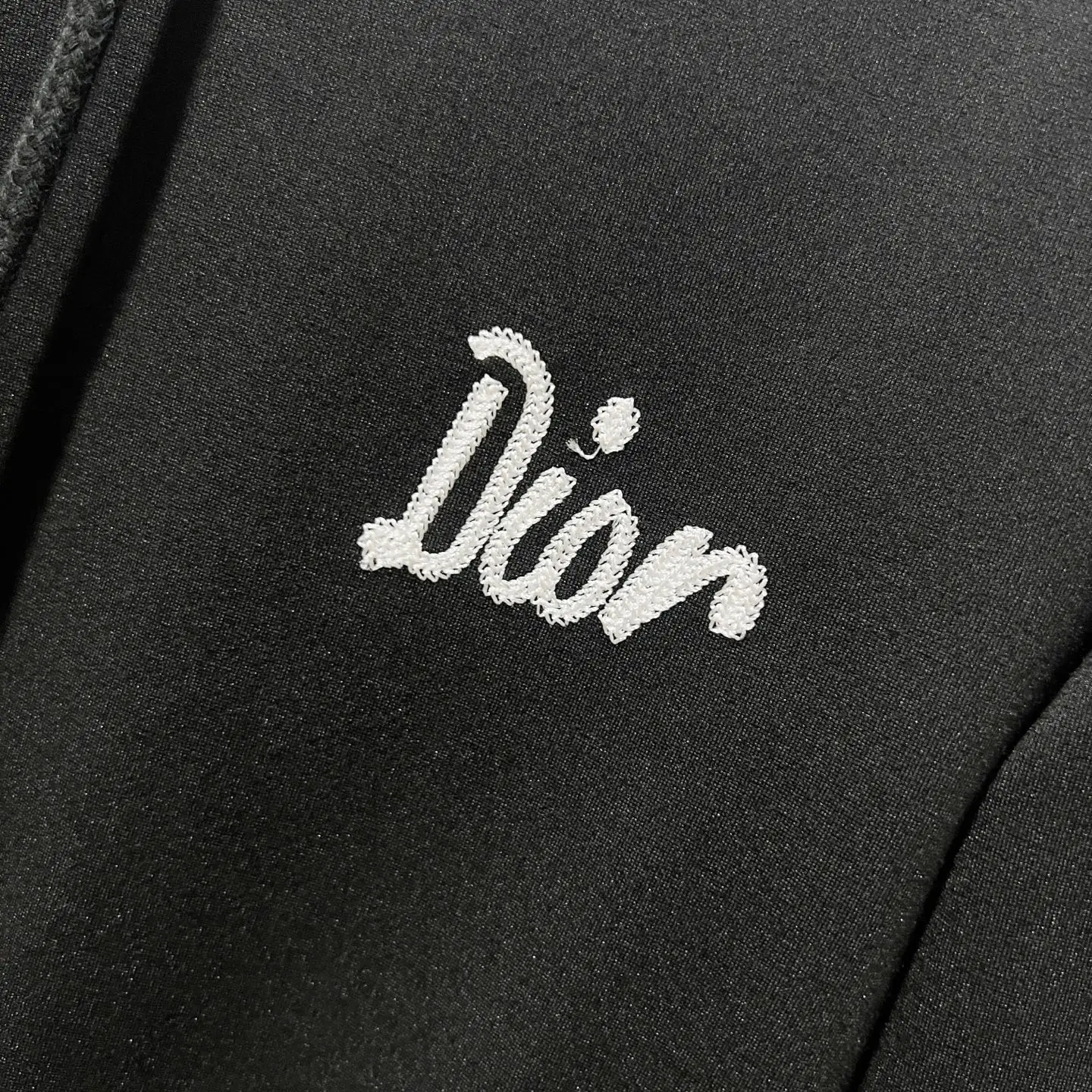 Logo-Embroidered Zip-Up Hoodie with Taped Sleeves D20020063 — view 6