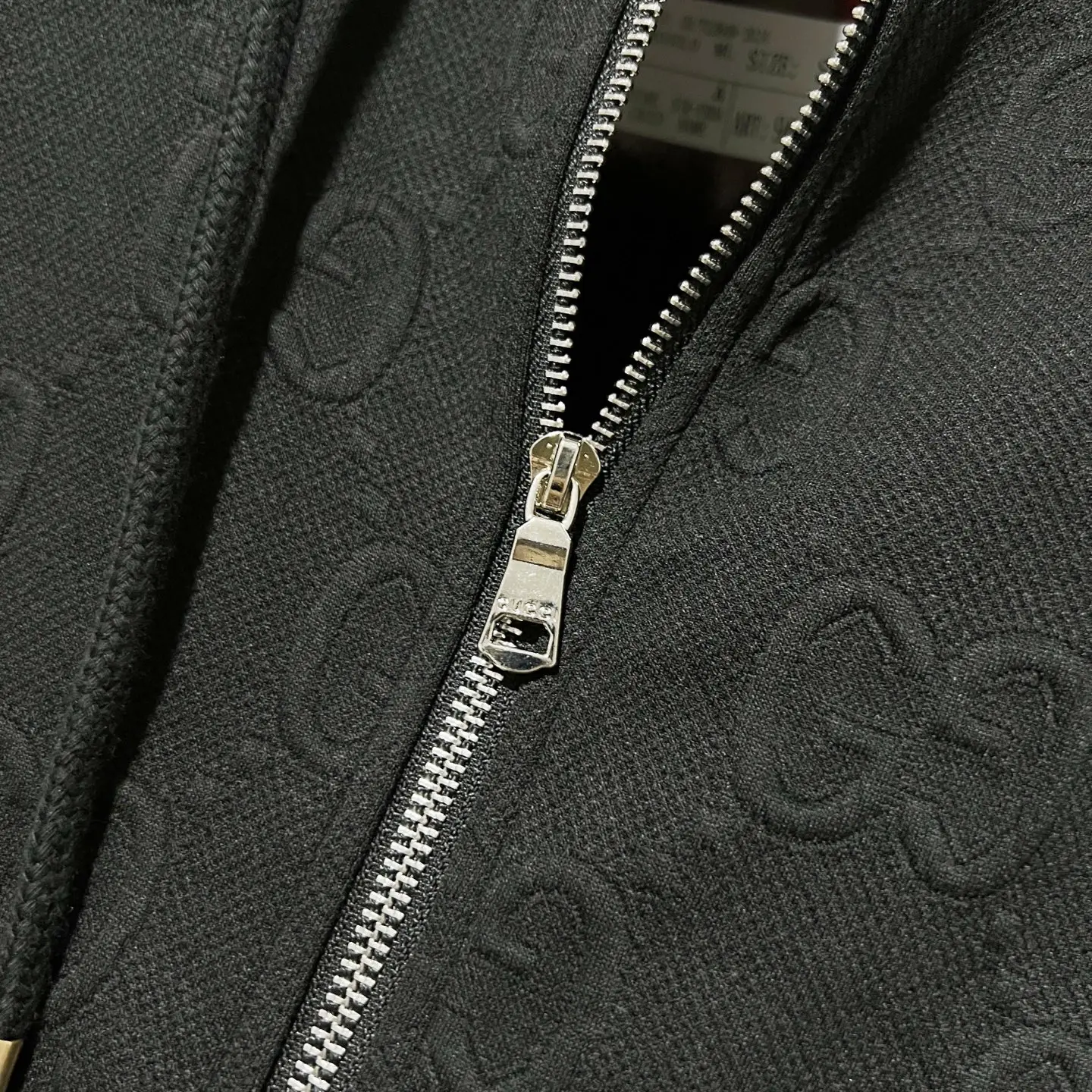 Web-Stripe GG Monogram Zip-Up Hoodie D20020072 — view 6