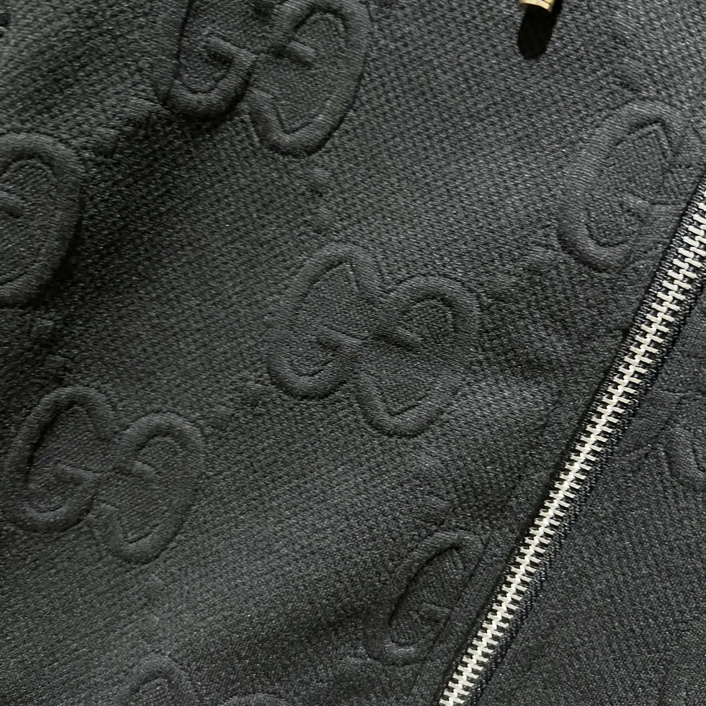 Web-Stripe GG Monogram Zip-Up Hoodie D20020072 — view 7