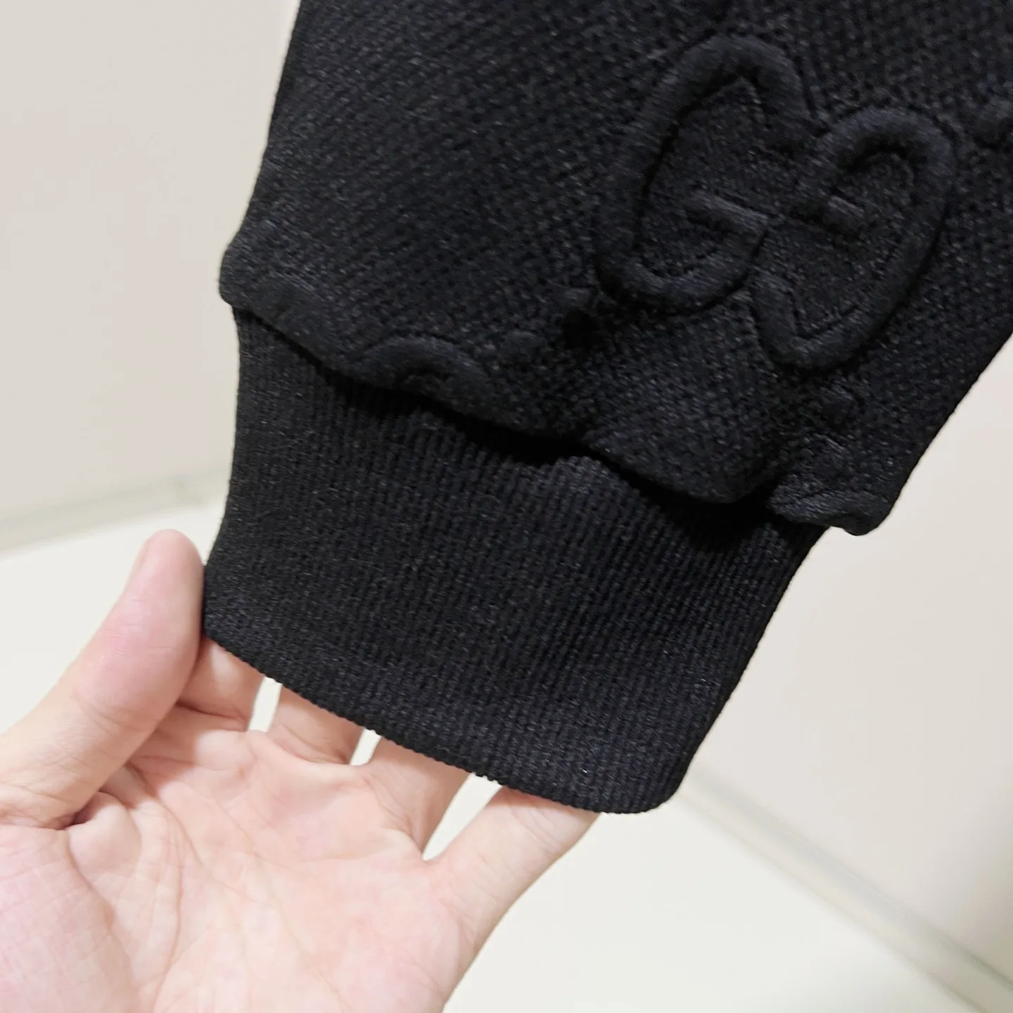Web-Stripe GG Monogram Zip-Up Hoodie D20020072 — view 9