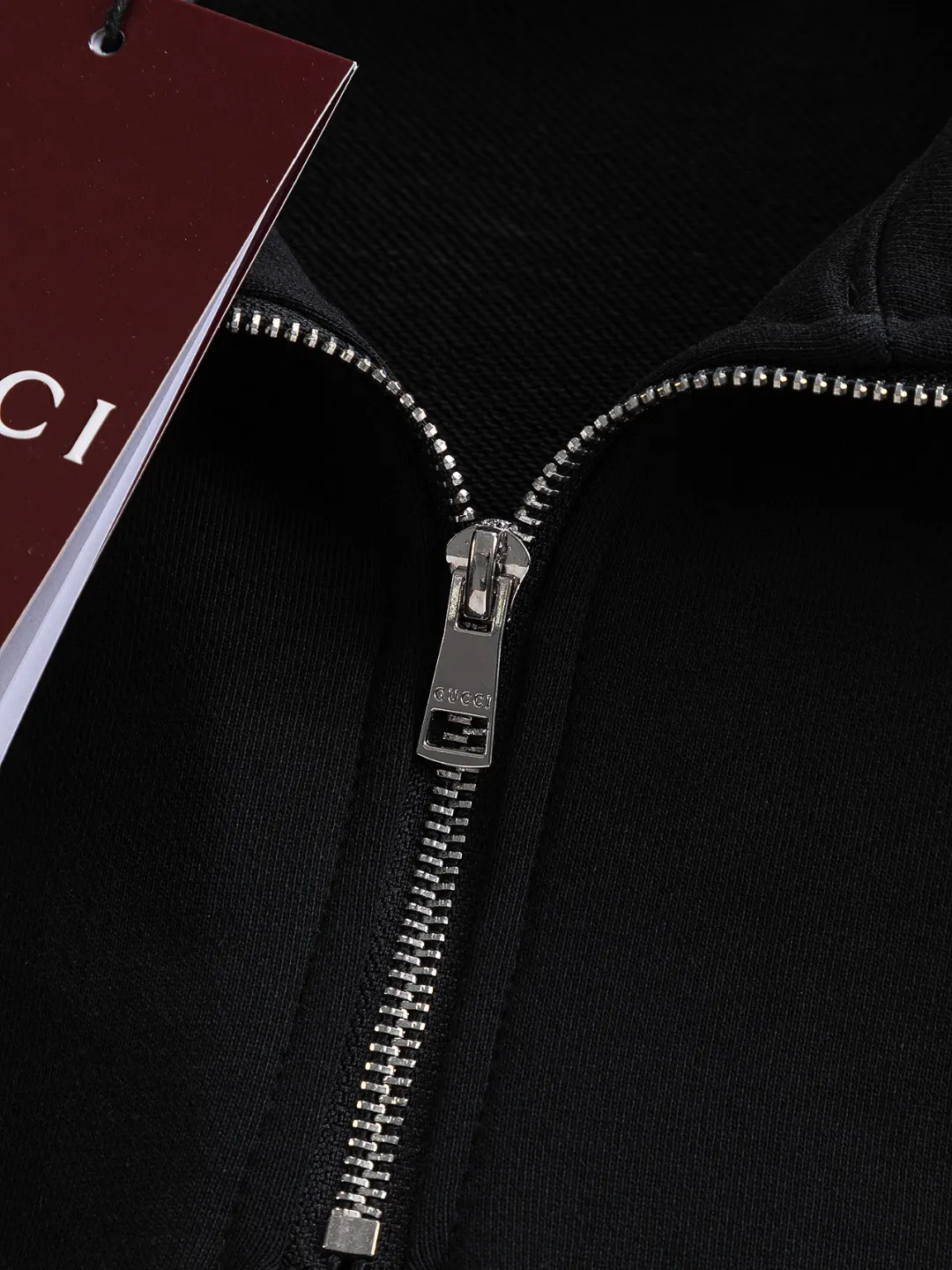Logo-Embroidered Half-Zip Cotton Sweatshirt D20022829 — view 8