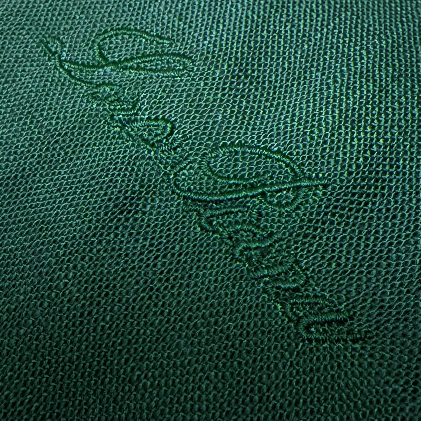 Embroidered Logo Long-Sleeve Linen Shirt D20021354 — view 4