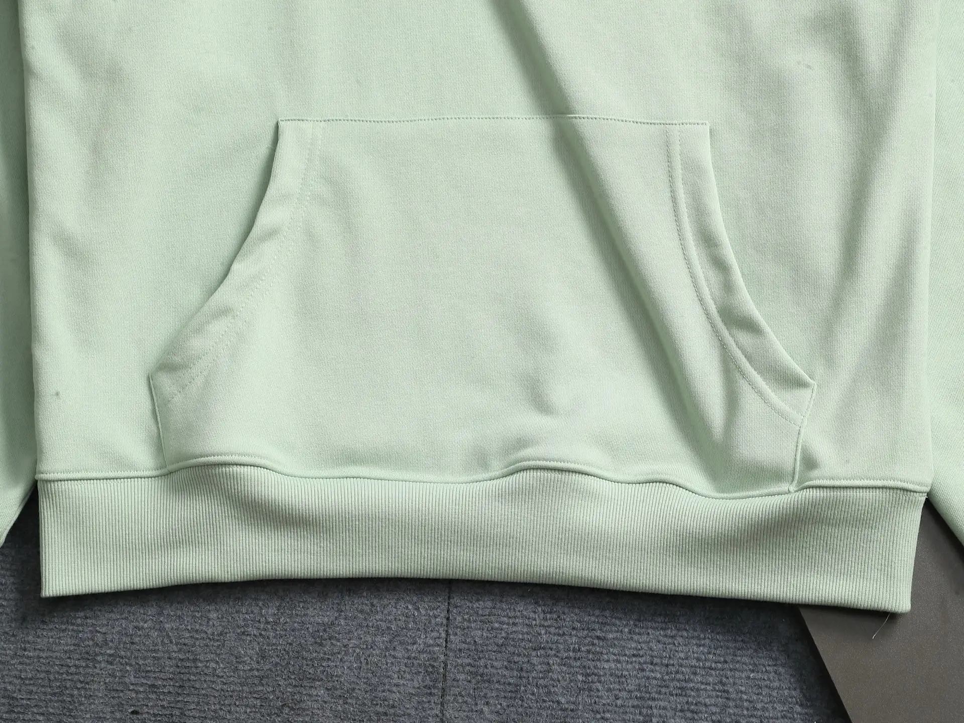 Embossed Logo Cotton-Blend Hoodie D20022011 — view 3