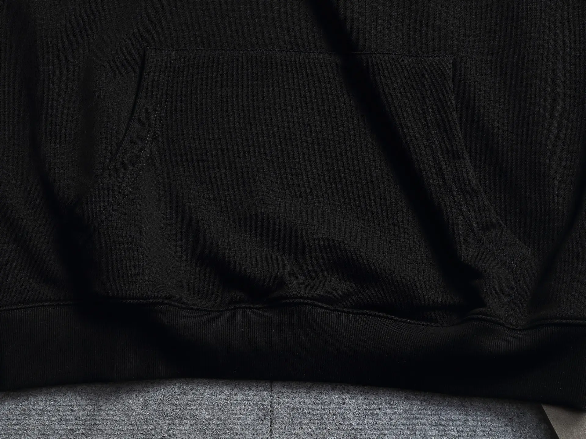 Embossed Logo Cotton-Blend Hoodie D20022014 — view 4