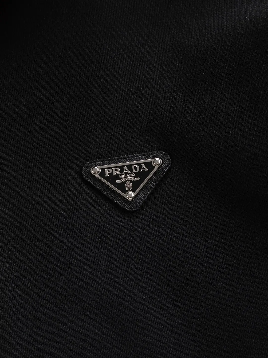 Triangle Logo Half-Zip Sweatshirt D20022827 — view 7