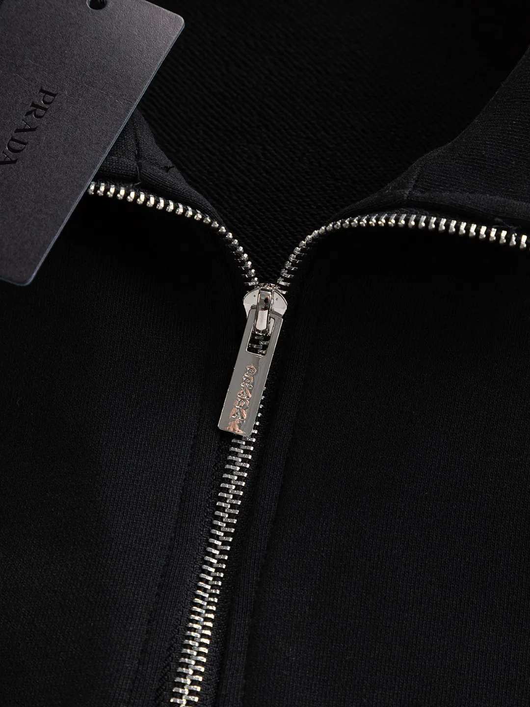 Triangle Logo Half-Zip Sweatshirt D20022827 — view 8