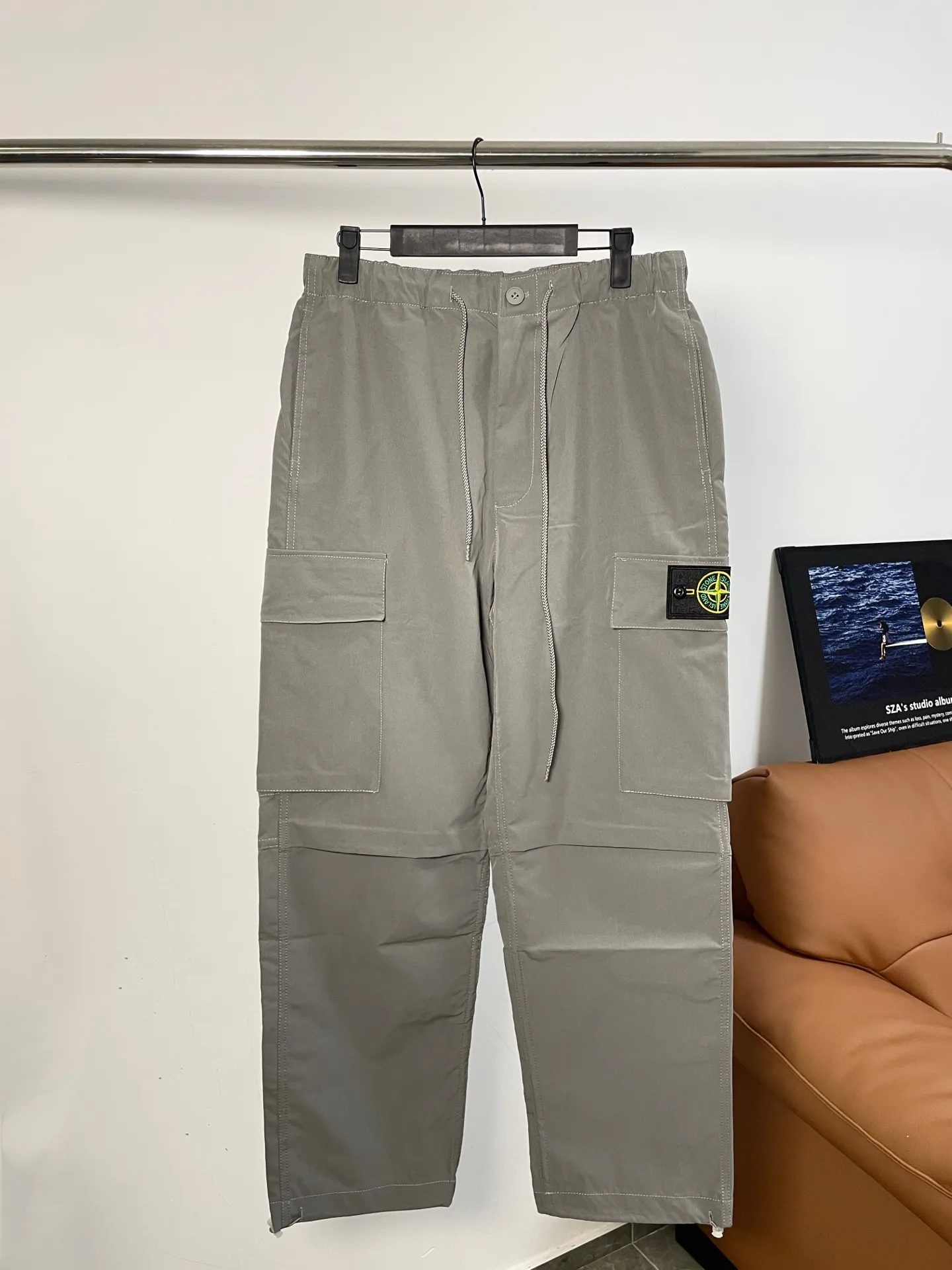 Stone Island Garment-Dyed Cargo Trousers D20020227 — view 2