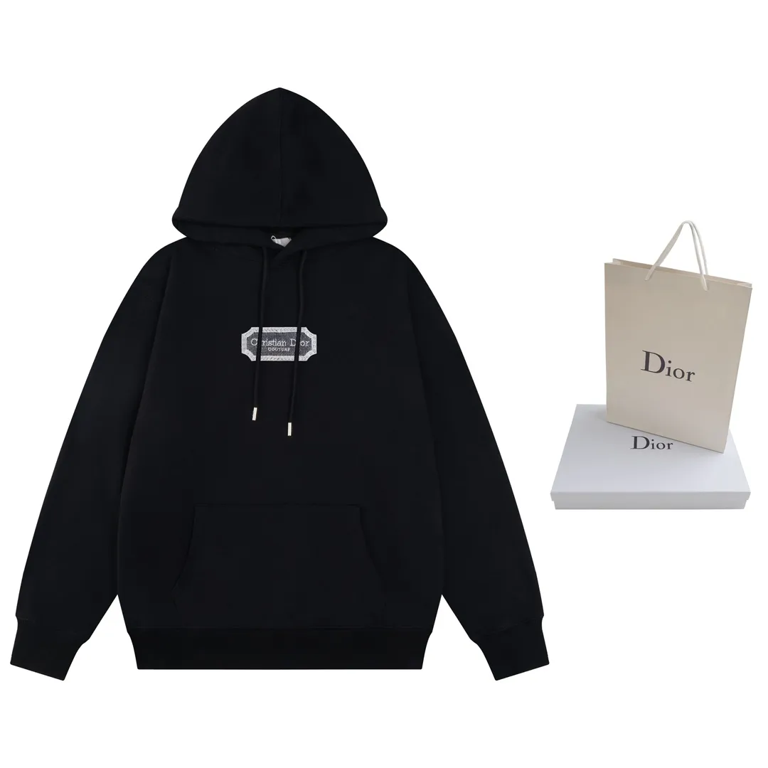 Logo Embroidery Cotton-Jersey Hoodie D20019879