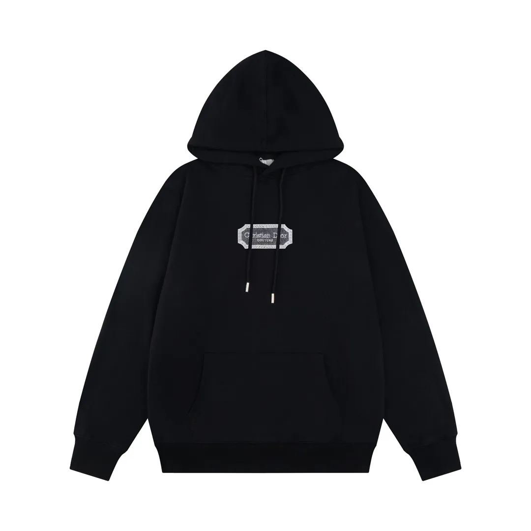 Logo Embroidery Cotton-Jersey Hoodie D20019879 — view 2