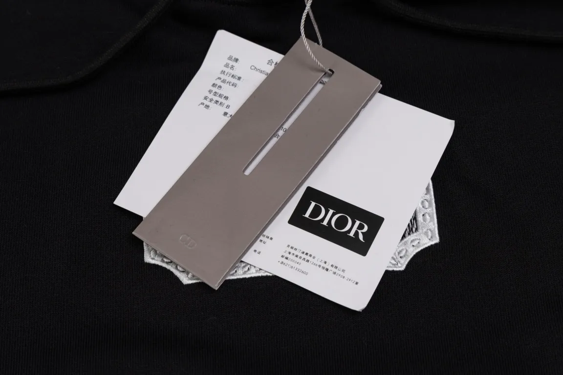 Logo Embroidery Cotton-Jersey Hoodie D20019879 — view 7