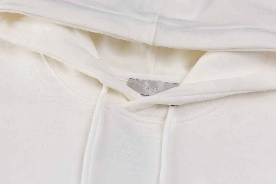Christian Dior Couture Logo Embroidered Hoodie D20019881 — view 4