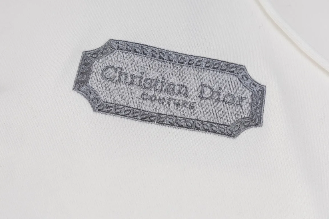 Christian Dior Couture Logo Embroidered Hoodie D20019881 — view 5