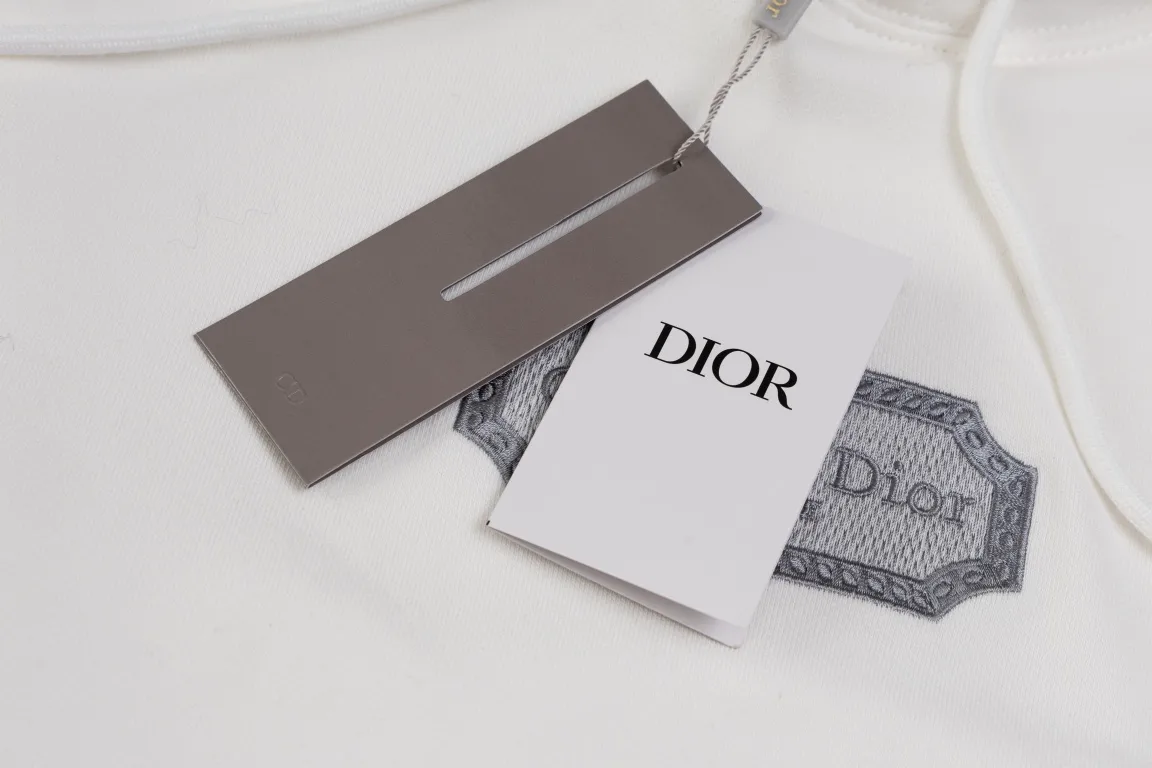 Christian Dior Couture Logo Embroidered Hoodie D20019881 — view 8