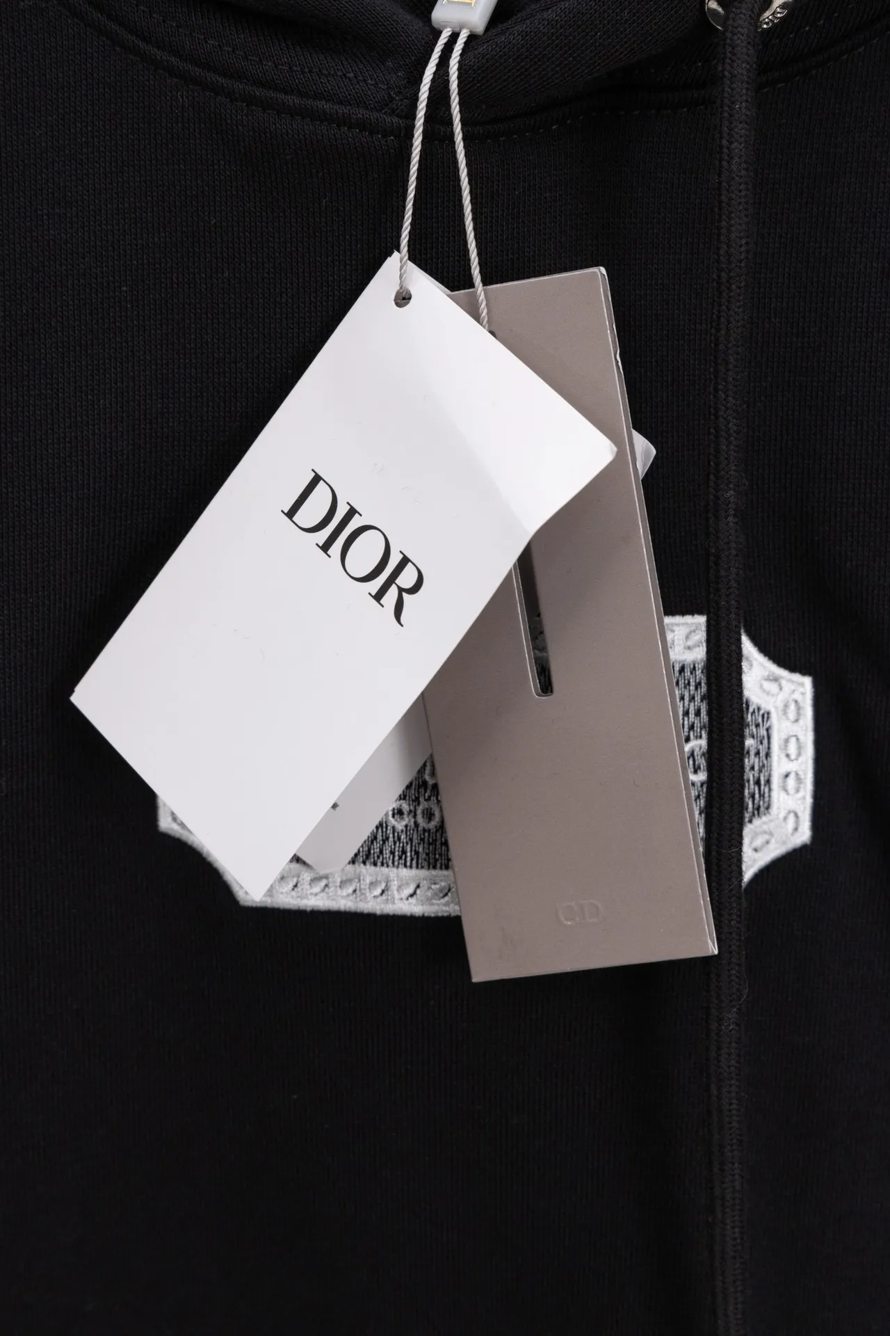 Logo Embroidery Cotton-Jersey Hoodie D20019878 — view 5