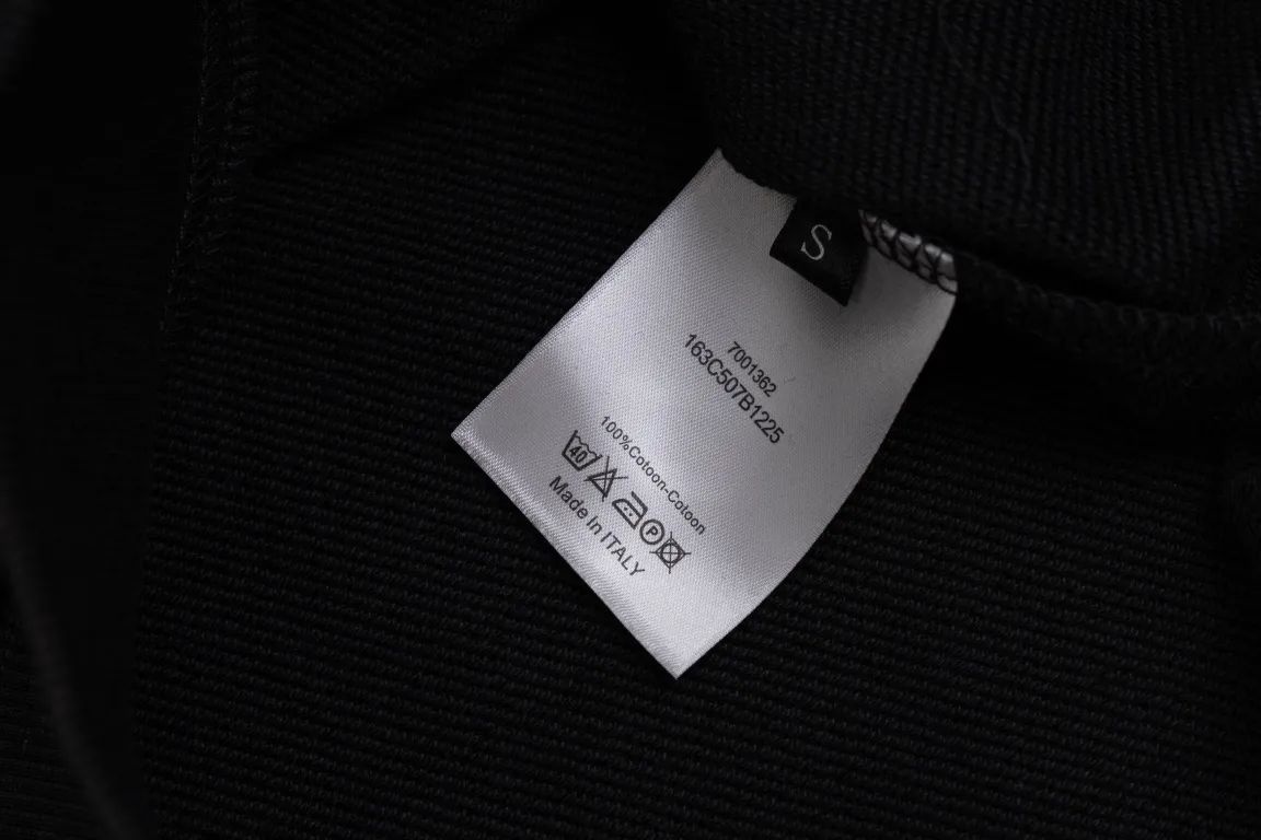 Logo Embroidery Cotton-Jersey Hoodie D20019878 — view 8