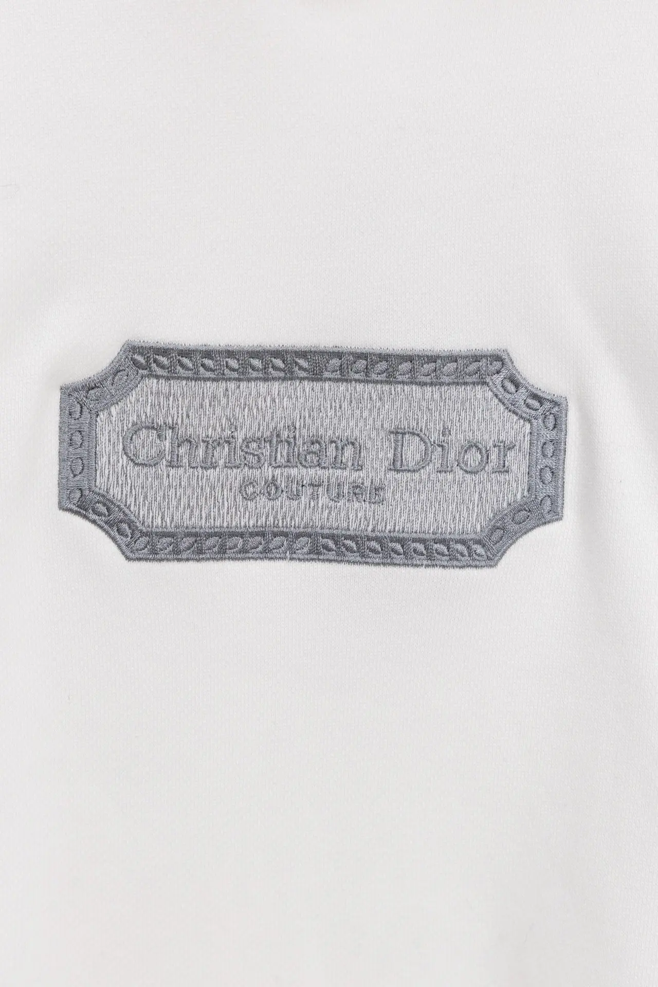 Logo Embroidery Cotton-Terry Hoodie D20019880 — view 5