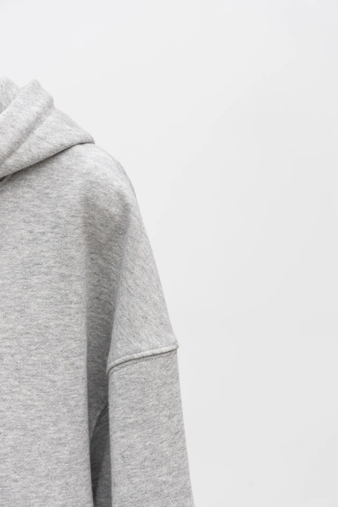 Logo Embroidery Cotton-Terry Hoodie D20019876 — view 6