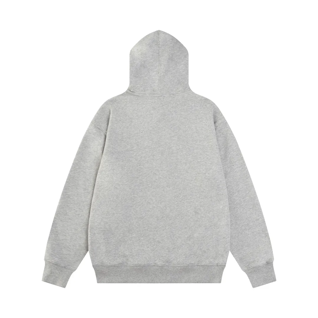 Logo-Embroidered Cotton-Jersey Hoodie D20019877 — view 3