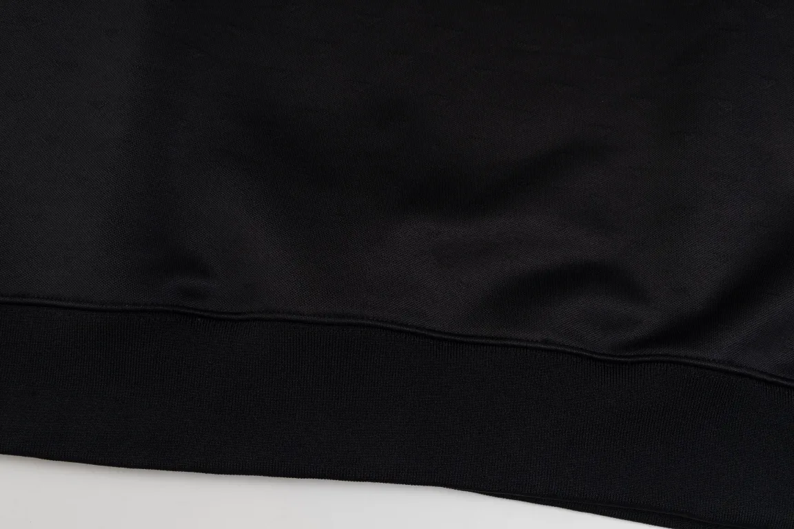 Triangle Jacquard Crew-Neck Sweatshirt D20019897 — view 9